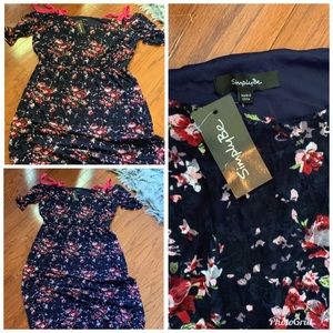 NWT floral maxi dress by SimplyBe